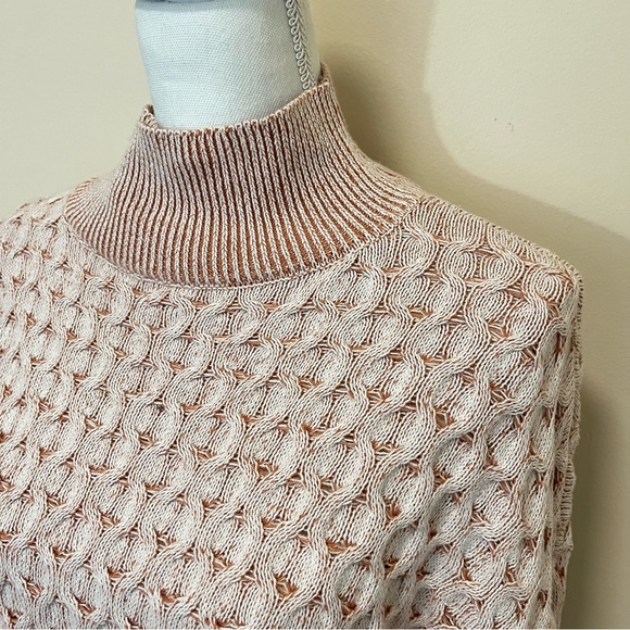 Knox Rose Textured Knit Mock Neck Sweater - Picture 3 of 16